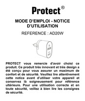 Protect AD20W Manual