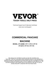 VEVOR HT-2210 Quick Start Manual