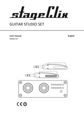 stageClix GUITAR STUDIO SET User Manual
