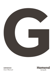 Homend GRINDGO 6003UK User Manual