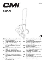 CMi C-HS-30 Translation Of The Original Instructions