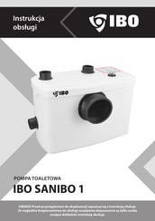 IBO SANIBO 1 Instruction Manual