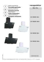 Respekta CH 58090 SA+ Operating Instructions Manual