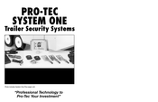 Pro-tec SYSTEM ONE Quick Start Manual