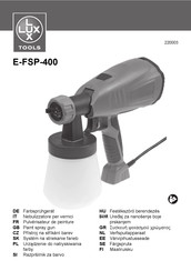 Lux Tools E-FSP-400 Translation Of The Original Instructions
