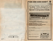 GE SPACEMAKER 7-4222 Use And Care Manual