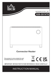 HOMCOM 820-351V70 Instruction Manual