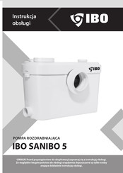 IBO SANIBO 5 Instruction Manual