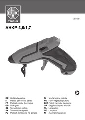 Lux Tools AHKP-3,6/1,7 Translation Of The Original Instructions