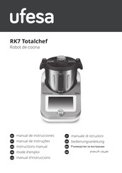 Ufesa RK7 Totalchef Instruction Manual