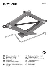 OBI B-SWH-1000 Translation Of The Original Instructions