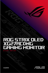Asus ROG STRIX OLED XG27ACDNG User Manual