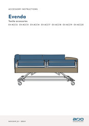 Arjo Evenda EV-ACC20 Instructions Manual