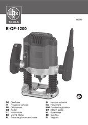 Lux Tools E-OF-1200 Translation Of The Original Instructions