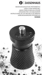 zassenhaus WORKER User Manual