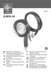 Lux Tools 305561 Original Instructions Manual