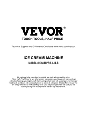 VEVOR CKX400PRO-A19-B Manual