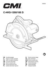 CMi C-HKS-1200/185 Translation Of The Original Instructions