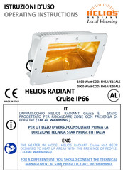 Helios Radiant EHSAFE15ALS Operating Instructions Manual