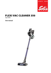 SOLIS FLEXI VAC CLEANER 350 User Manual