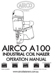 Airco A100 Operation Manual