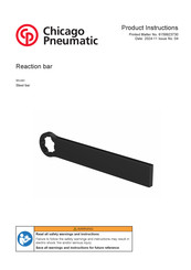 Chicago Pneumatic Steel bar Product Instructions