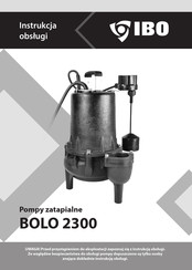 IBO BOLO 2300 Instruction Manual