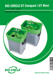 Bio-Circle GT Compact Operating Instructions Manual