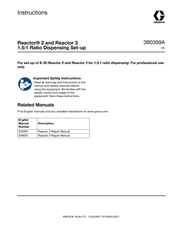 Graco Reactor 2 Instructions