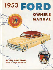 Ford Courier 1953 Owner's Manual