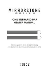 Mirrorstone IONIS MS-ION-12WC Manual
