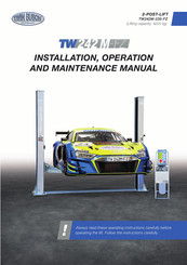 twin busch TW242M-230-FZ Installation, Operation And Maintenance Manual