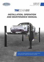 twin busch TW445E-400-G Installation, Operation And Maintenance Manual
