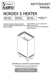 Sawo NORDEX S NRNS-80NS Manual