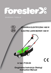 Forester F134-04 Instruction Manual