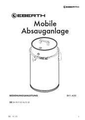 EBERTH BV1-A50 Operating Instructions Manual