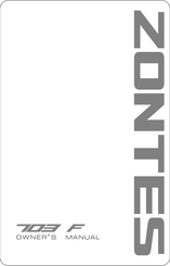 Zontes ADVENTURE 703 F Owner's Manual