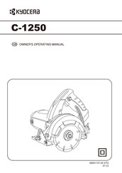 Kyocera C-1250 Owner's Operating Manual