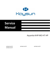 Kaysun Aquantia KHP-MO 26 DTP Service Manual