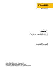 Fluke 9500C User Manual