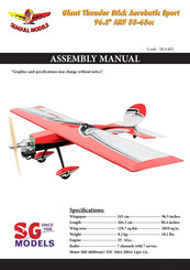 Seagull Models Giant Thunder Stick Aerobatic Sport 96.5
