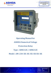 Ashida ADR112E Operating Manual