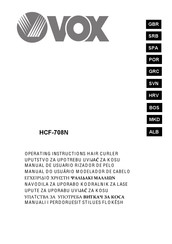 Vox HCF-708N Operating Instructions Manual