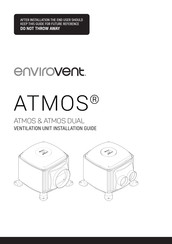 Envirovent ATMOS Installation Manual