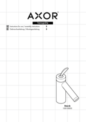 Hans Grohe AXOR Starck 100 10003 Series Instructions For Use/Assembly Instructions