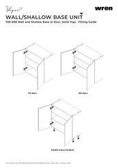 Wren Vogue 800 WALL Fittings Manual