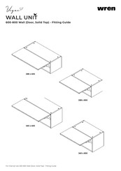 Wren Vogue WALL UNIT 288 x 600 Fittings Manual