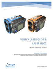 Haglof VERTEX LASER GEO2 Technical Manual