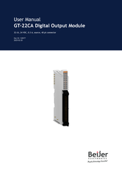 Beijer Electronics GT-22CA User Manual