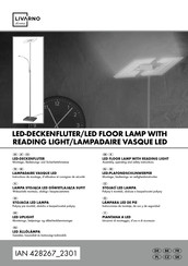 LIVARNO 428267 2301 Assembly, Operating And Safety Instructions